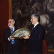 Consegna del ventaglio al Presidente della Camera dei deputati, Pier Ferdinando Casini