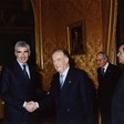 Il Presidente della Camera dei deputati, Pier Ferdinando Casini, riceve il Presidente della Repubblica del Portogallo, Jorge Sampaio