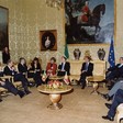 Il Presidente della Camera dei deputati, Pier Ferdinando Casini, riceve il Presidente della Repubblica del Portogallo, Jorge Sampaio