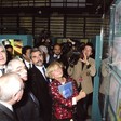 Il Presidente della Camera dei deputati, Pier Ferdinando Casini, visita la mostra