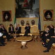 Il Presidente Emerito della Camera dei deputati, Pier Ferdinando Casini, riceve il Presidente del Bundestag, Norbert Lammert
