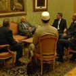 Il Presidente della Camera dei deputati, Fausto Bertinotti,  riceve una delegazione del Centro islamico culturale d'Italia
