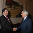 Il Segretario generale della Camera dei deputati, Ugo Zampetti, riceve l'Ambasciatore dell'Azerbaijan, Emil Karimov
