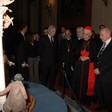 Il Presidente della Camera dei deputati, Fausto Bertinotti, riceve S.Em. Cardinale Camillo Ruini