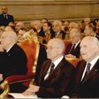 Il Presidente della Camera dei deputati, Fausto Bertinotti, assiste all'inaugurazione dell'anno giudiziario e relazione sull'amministrazione della giustizia