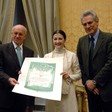 Cerimonia di consegna alla signora Carla Fracci del premio per l'eccellenza nella cultura italiana per l'anno 2007