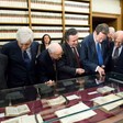 Inaugurazione della mostra ' Il primo Parlamento italiano nelle collezioni della Biblioteca della Camera dei deputati '
