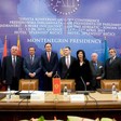 Montenegro, Becici-Budva - Il Presidente della Camera dei deputati Gianfranco Fini partecipa alla Conferenza dei Presidenti dei Parlamenti dell'Iniziativa Adriatico-Ionica