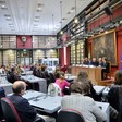 Il Presidente della Camera dei deputati, Gianfranco Fini, interviene alla cerimonia di presentazione del 'Corso di storia e didattica della Shoah'