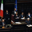 La neo eletta Presidente della Camera dei deputati, Laura Boldrini, pronuncia il suo discorso di insediamento.