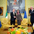 La Presidente della Camera dei deputati, Laura Boldrini, riceve il Segretario Generale delle Nazioni Unite, Ban Ki-moon
