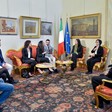 La Presidente della Camera dei deputati, Laura Boldrini, riceve una delegazione di Radio Kaos ItaLis per il riconoscimento della Lingua dei Segni