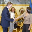 La Vice Presidente della Camera dei deputati, Marina Sereni, riceve il Ministro Presidente del Land Turingia, Bodo Ramelow