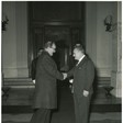 Il presidente della Camera dei Deputati Brunetto Bucciarelli Ducci riceve l'ambasciatore della Cecoslovacchia Vladimir Ludvik