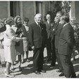 Sir Horace King, lo speaker della Camera dei Comuni, in visita a Roma
