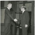 Il presidente della Camera dei Deputati Alessandro Pertini riceve la visita di congedo dell'ambasciatore della Jugoslavia I. Prica