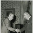 Il presidente della Camera dei Deputati Pietro Ingrao riceve  l'ambasciatore sovietico Nikita Ryzhov